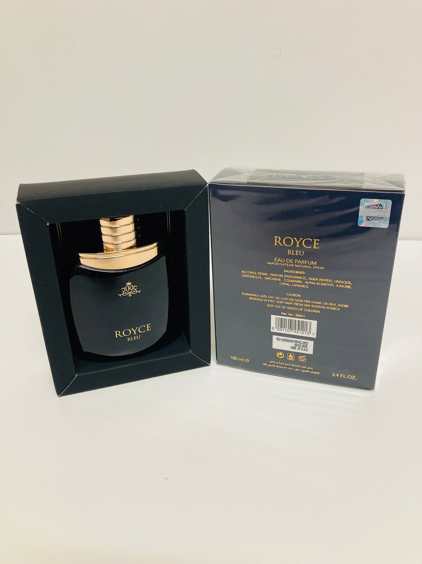 Royce Bleu Vurv Eau De Parfum 3.4 oz / 100 ml for Men