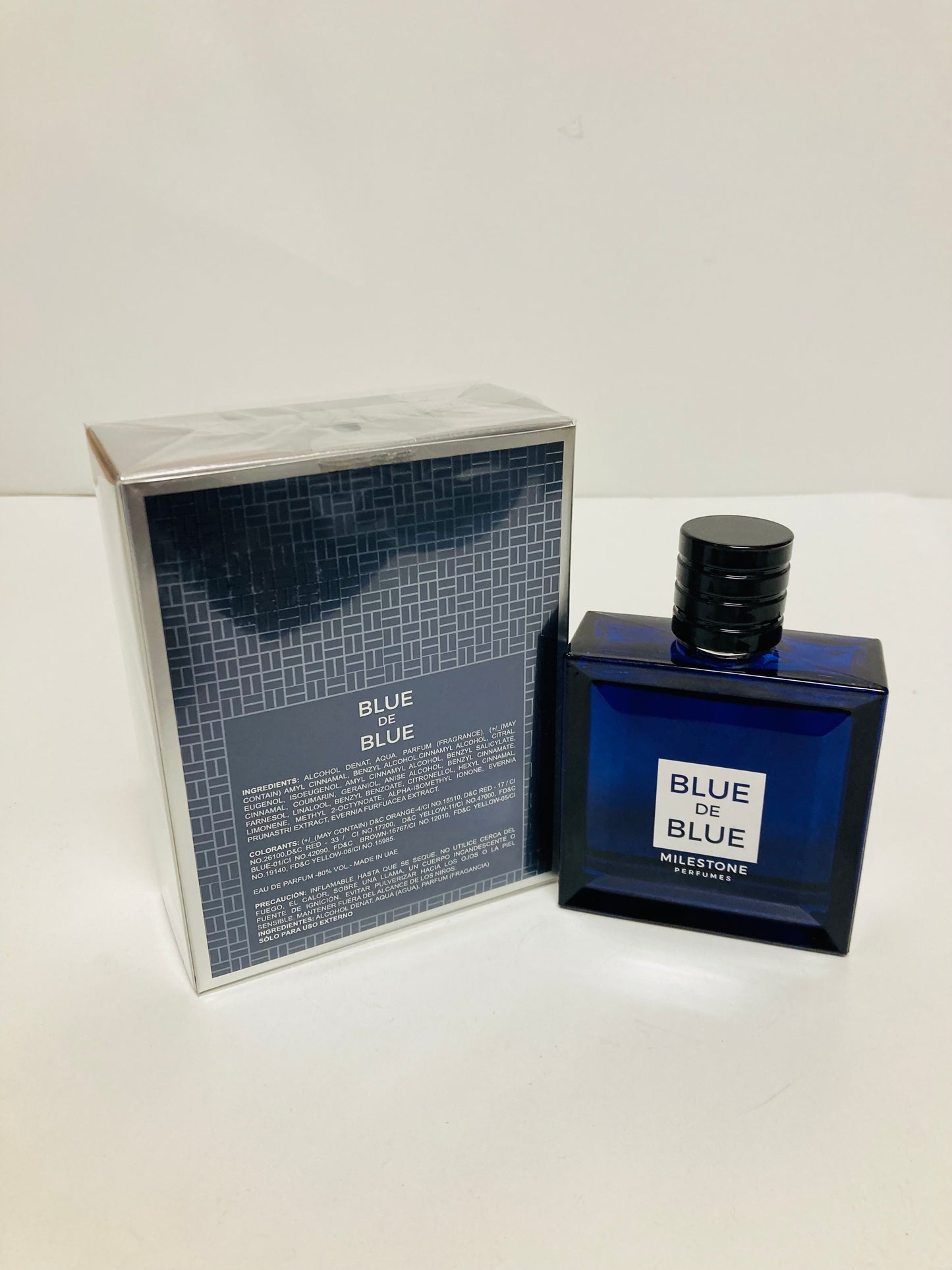 Blue de Blue by Milestone Perfumes for men 100 ml 3.4 Oz