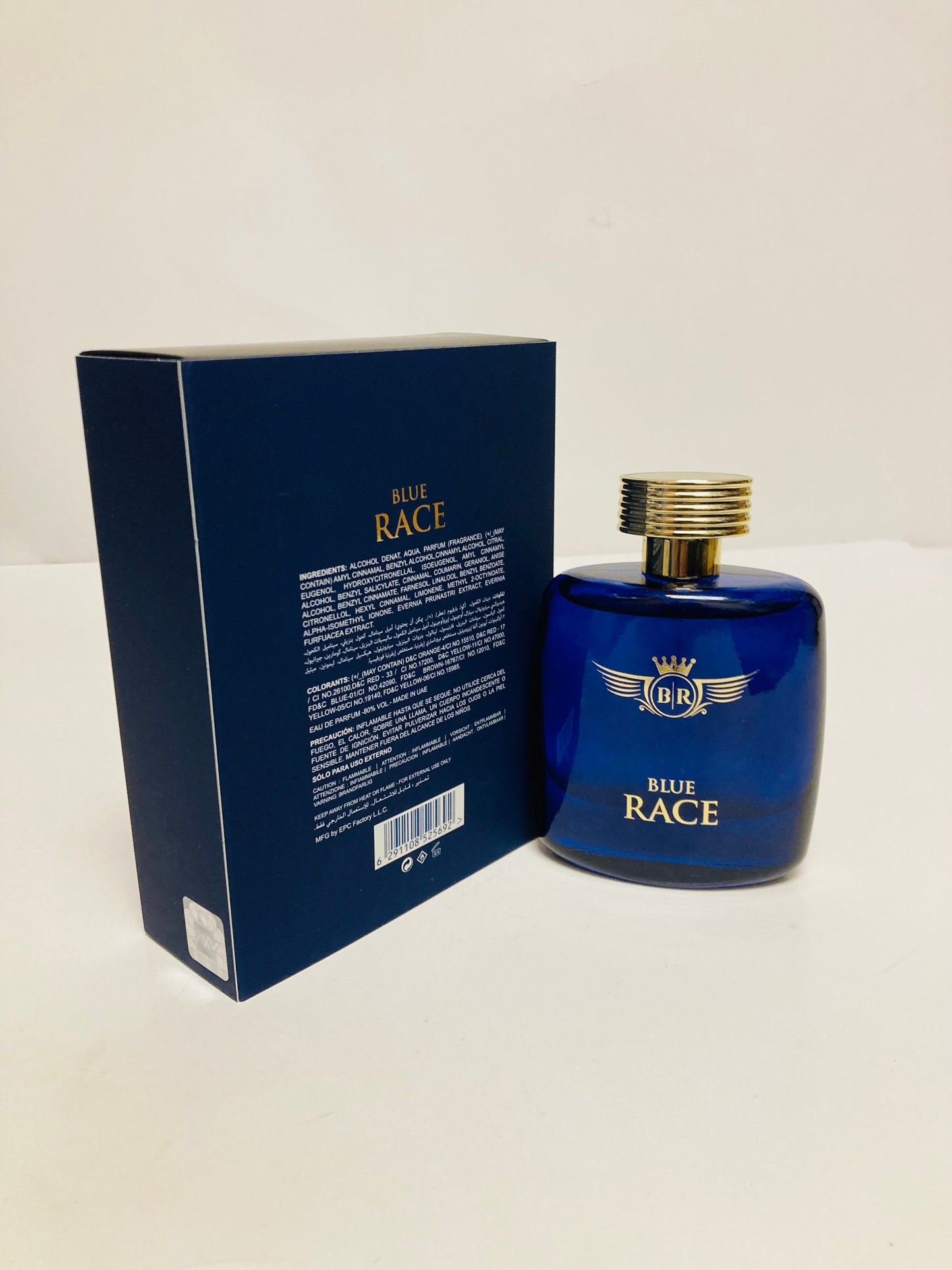 Blue Race Fragrance For Men’s 3.4 Fl Oz Parfum By Emper