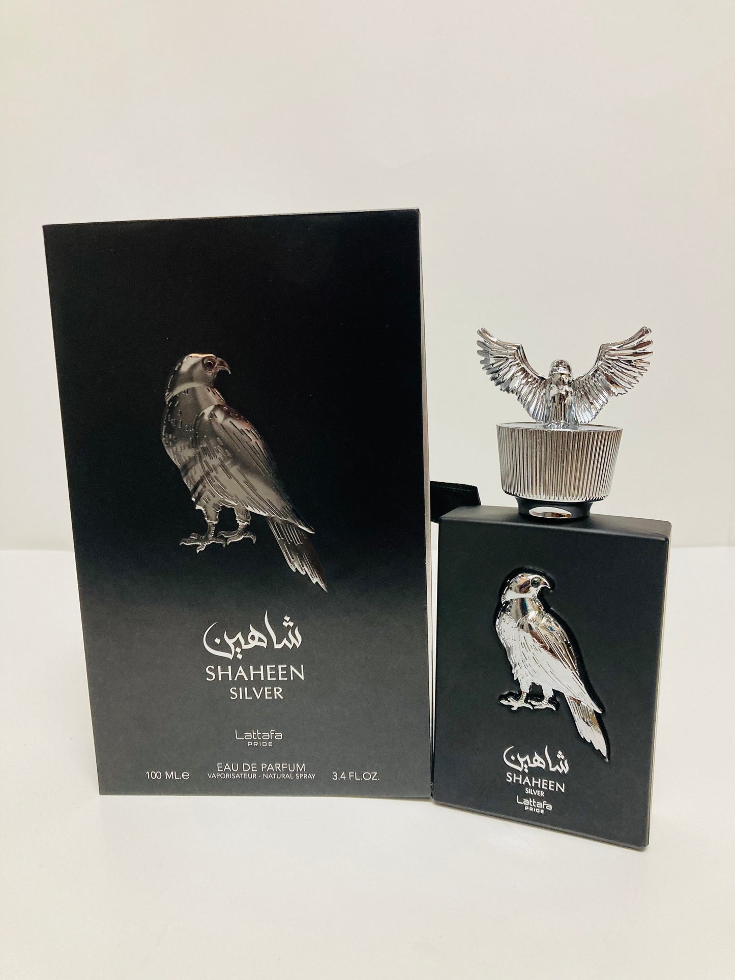 Shaheen Silver EDP - 100mL (3.4oz) By Lattafa Pride