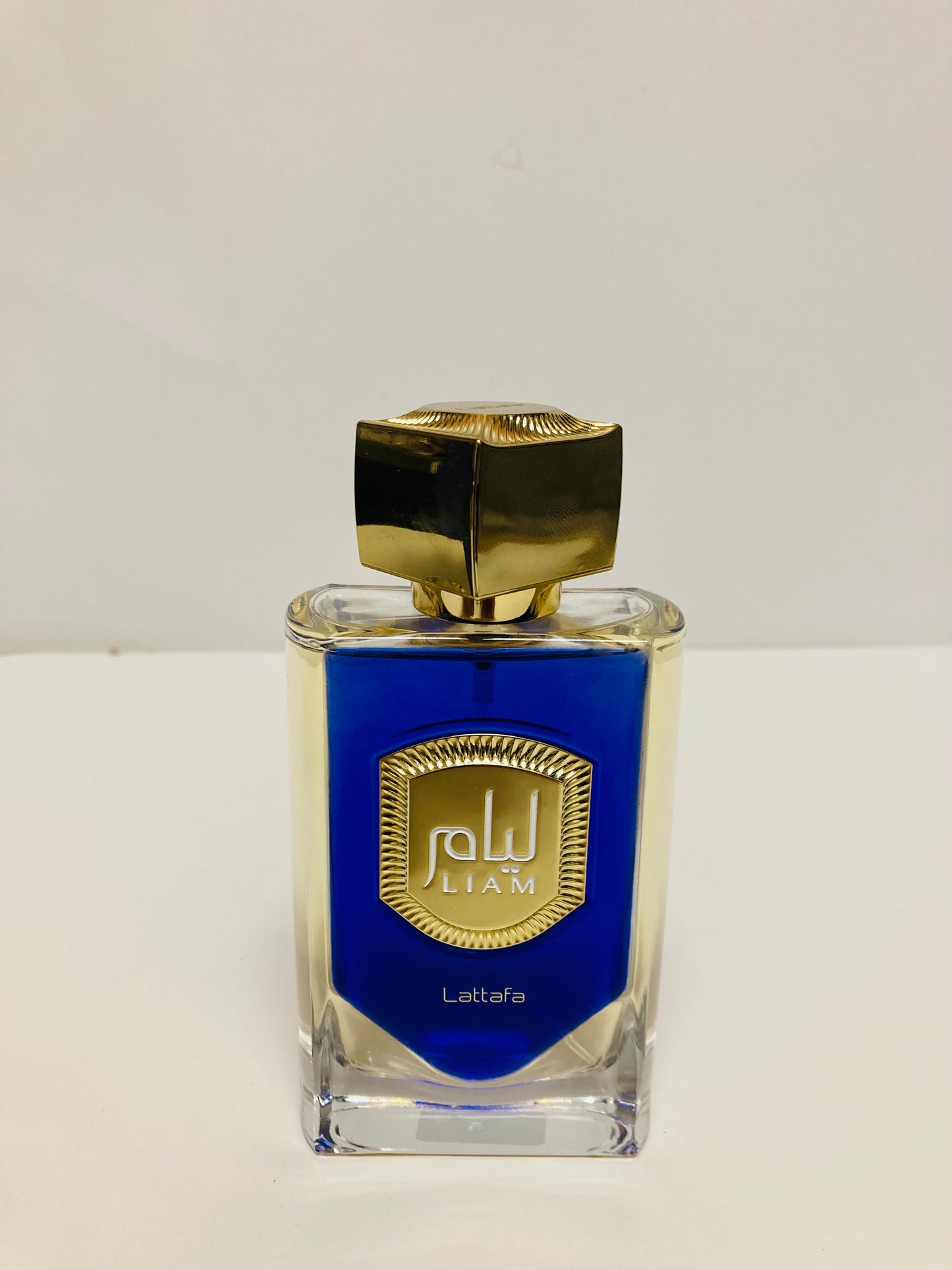 Lattafa Liam Blue Shine Eau de Parfum Spray for Unisex, 3.4 Ounce