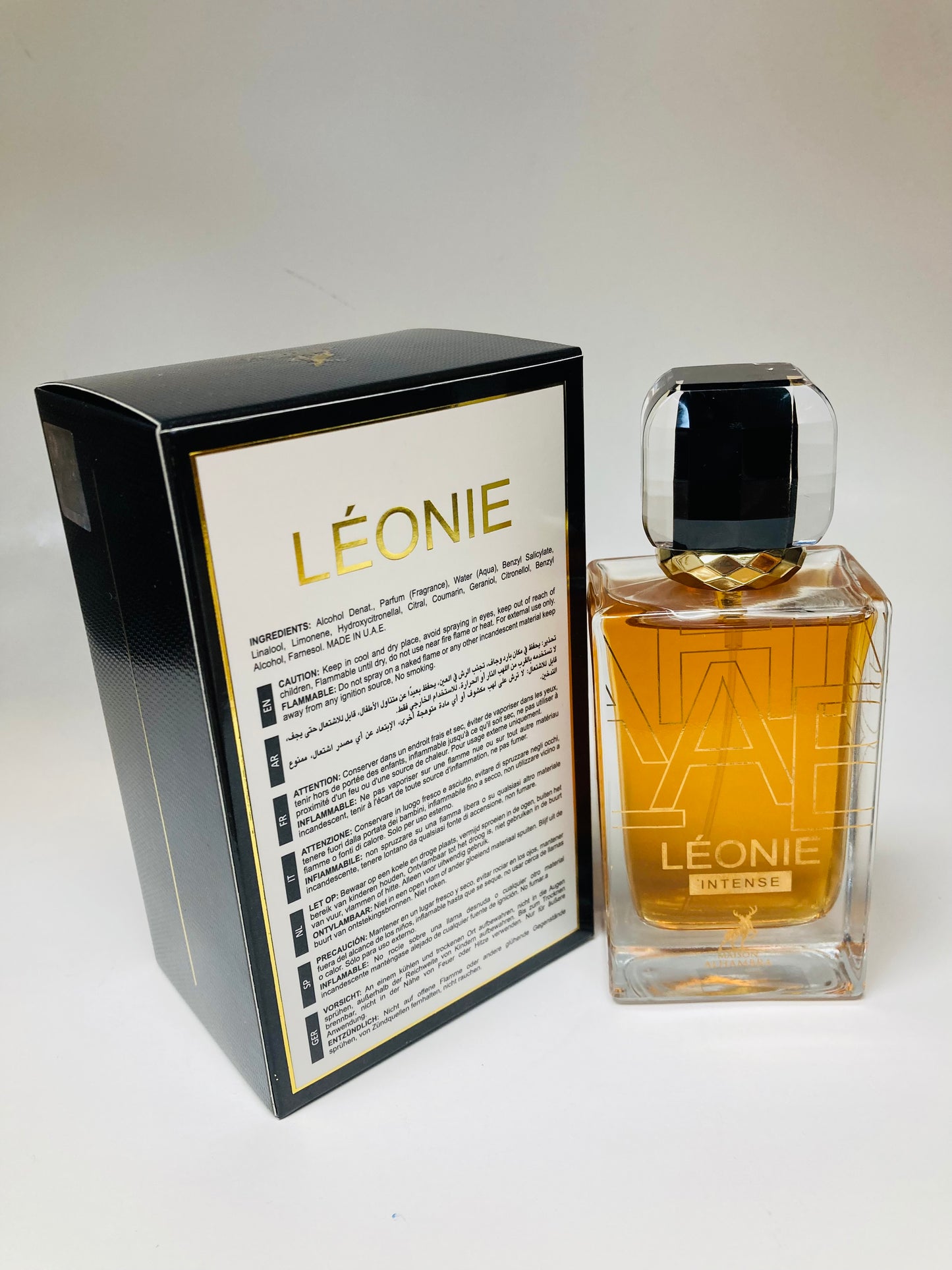 LEONIE INTESE 3.4OZ EDP SPRAY FOR WOMEN BY MAISON ALHAMBRA