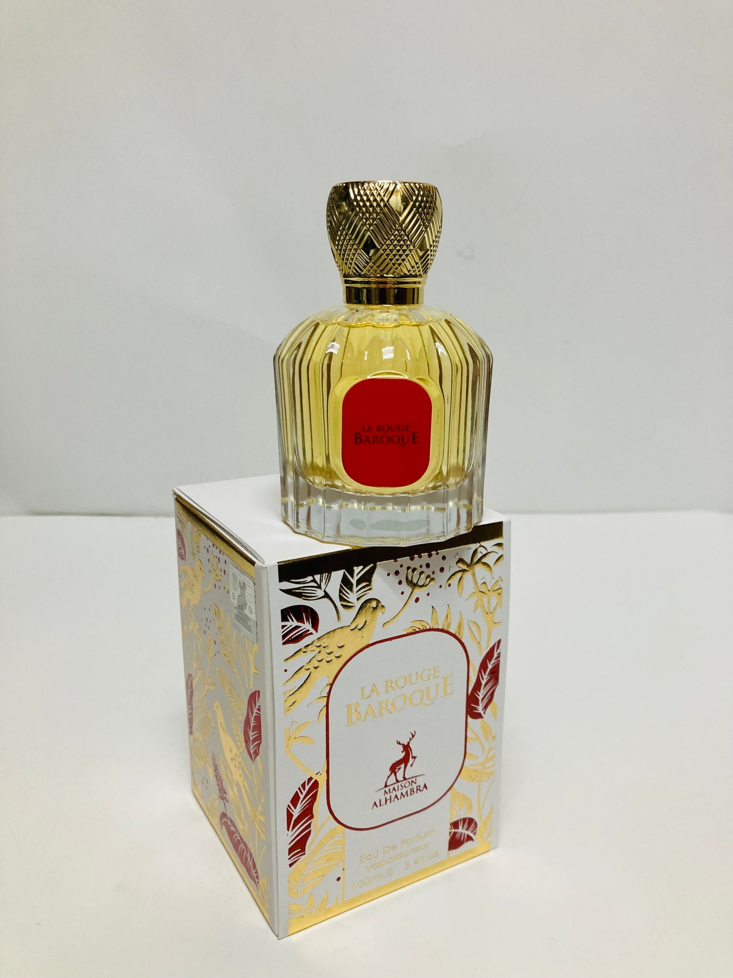 La Rouge Baroque by Maison Alhambra Eau De Parfum For Women 3.4 oz