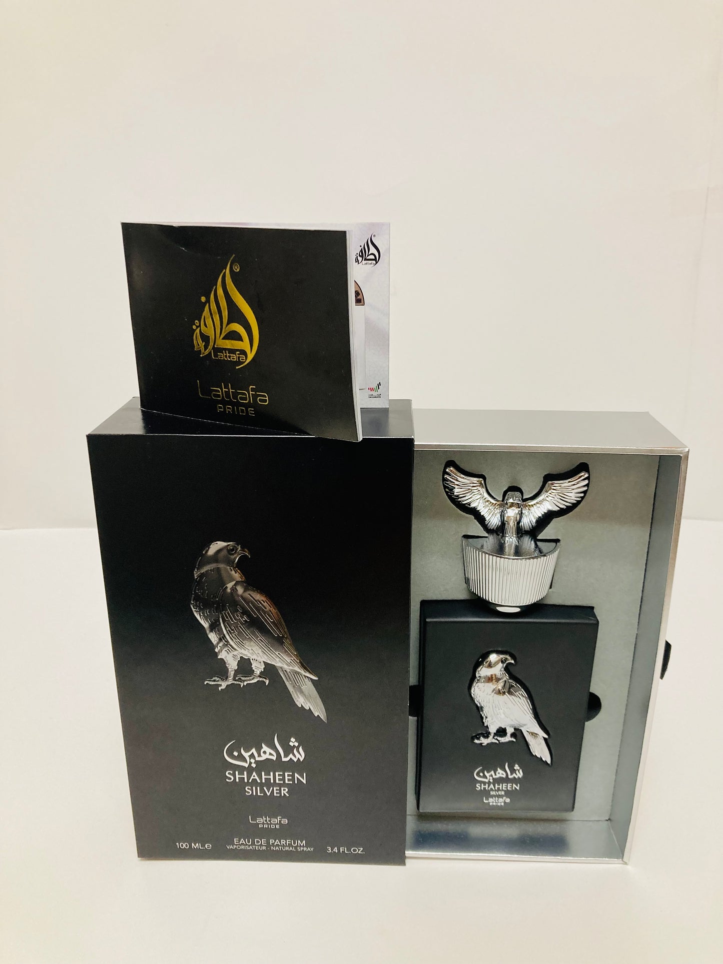 Shaheen Silver EDP - 100mL (3.4oz) By Lattafa Pride