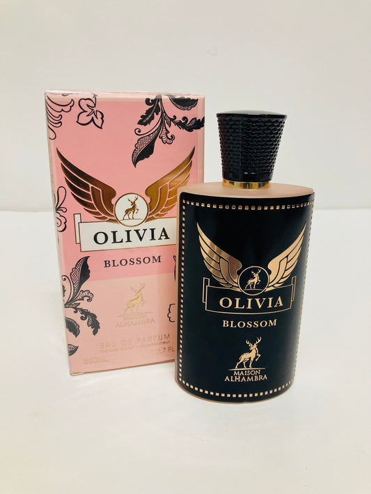 Olivia Blossom by Alhambra Eau De Parfum Spray For Women 2.7 oz 80 ml