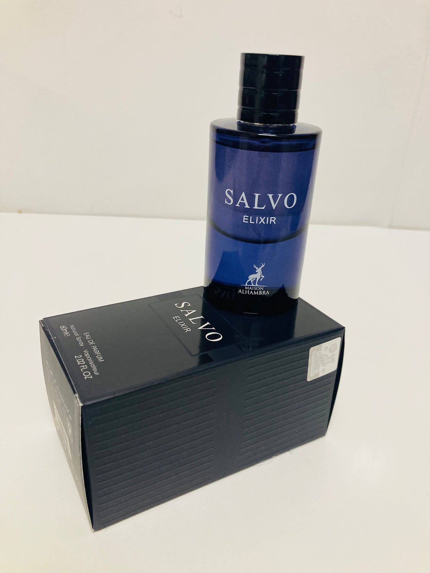 Salvo Elixir EDP Spray Perfume Cologne for Men 60ml (2.02 Fl. OZ) by Maison Alhambra