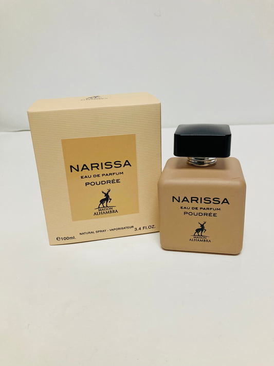 Narissa Poudree By Maison Alhambra Eau De Parfum Spray For Women 3.4 oz 100 ml