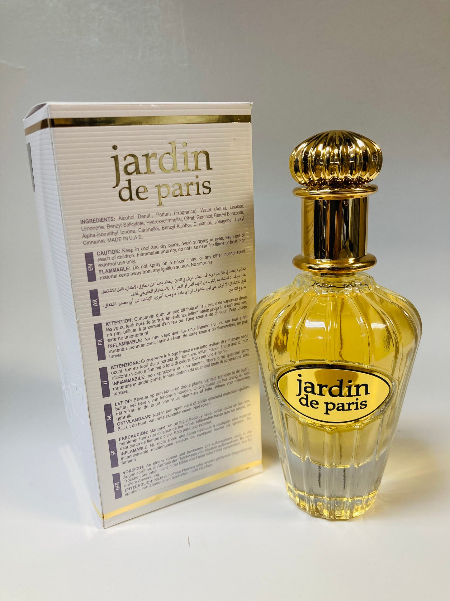 Jardin De Paris Eau De Parfum by Maison Alhambra for women 3.4oz 100ml