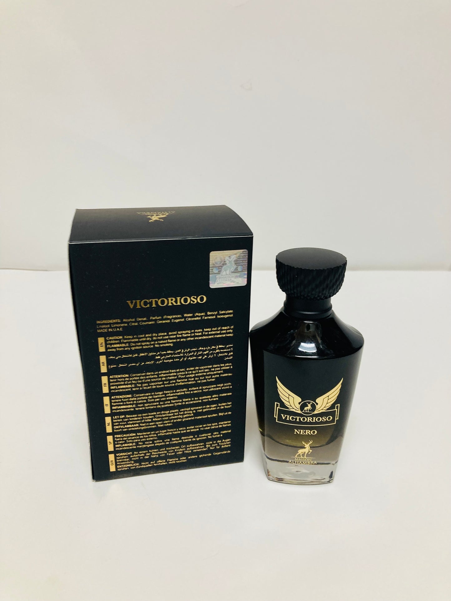 Victorioso Nero Maison Alhambra 3.4 oz Eau De Parfum Spray