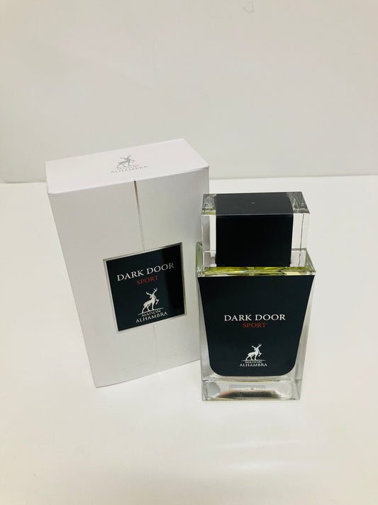 Maison Alhambra Dark Door Sport EDP Perfume For Men & Women Unisex 100ML-3.4Floz