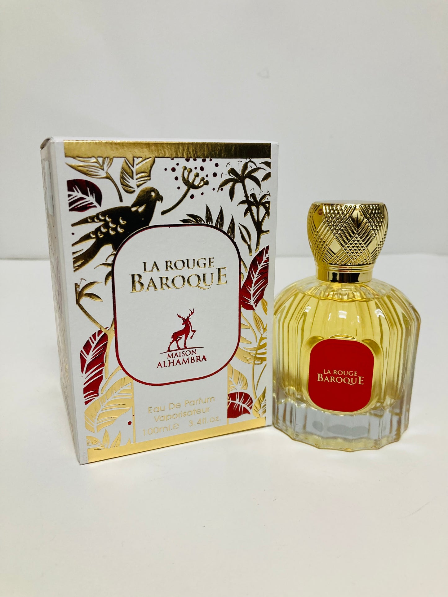 La Rouge Baroque by Maison Alhambra Eau De Parfum For Women 3.4 oz