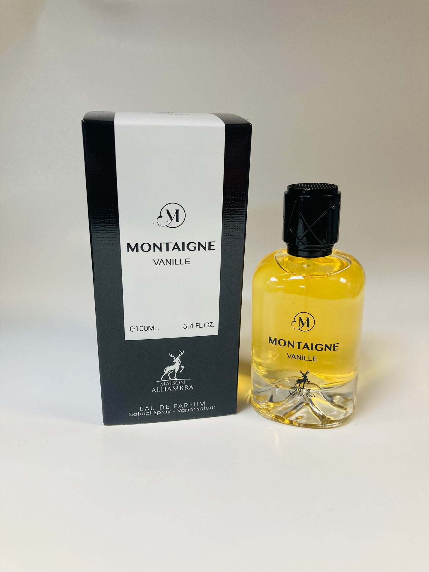 Maison Alhambra Montaigne Vanille Eau de Parfum Spray for Unisex, 3.4 Ounce