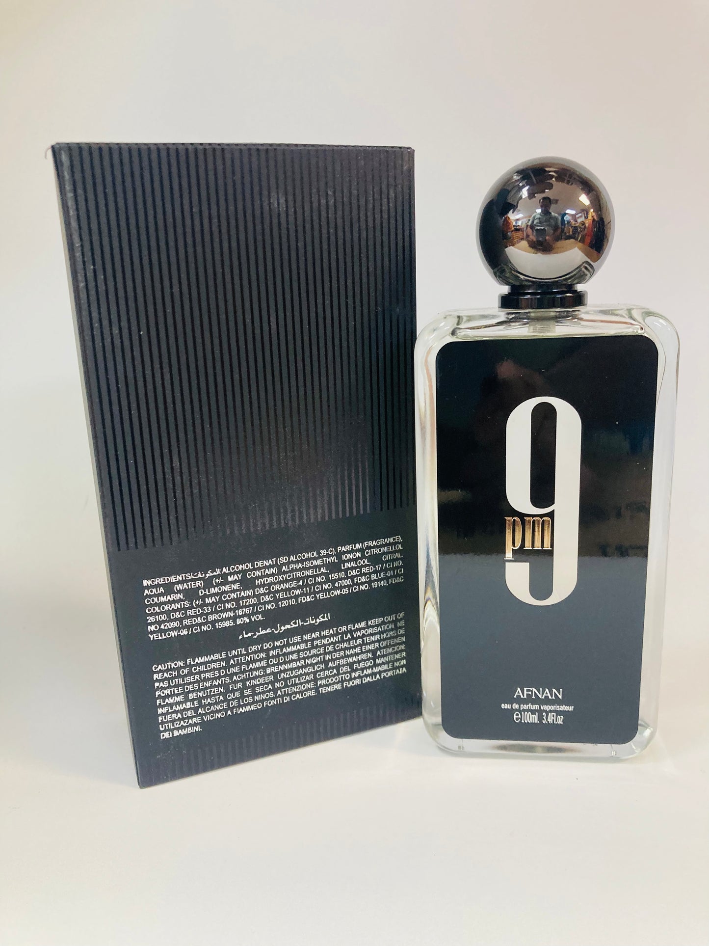 Afnan 9 PM para hombres 3.4 fl oz EDP