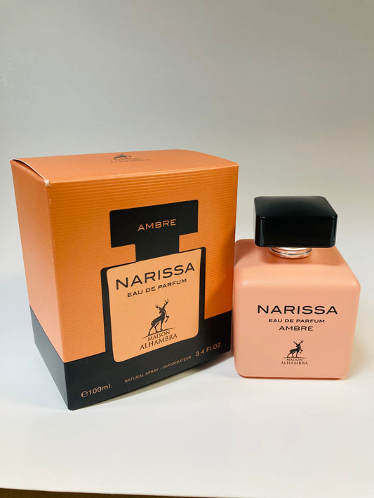 Ambre Narissa Eau De Parfum by Maison Alhambra 100ml 3.4 FL OZ