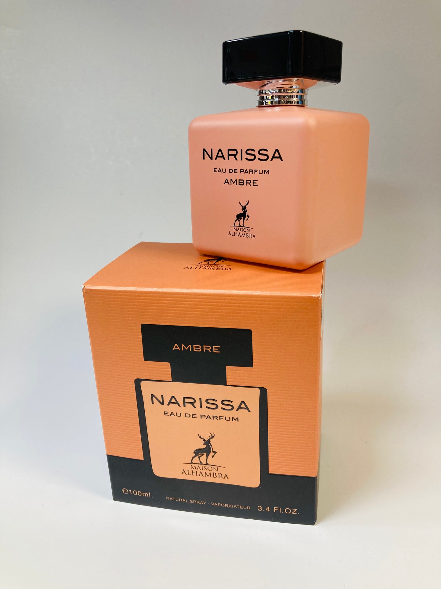 Ambre Narissa Eau De Parfum by Maison Alhambra 100ml 3.4 FL OZ