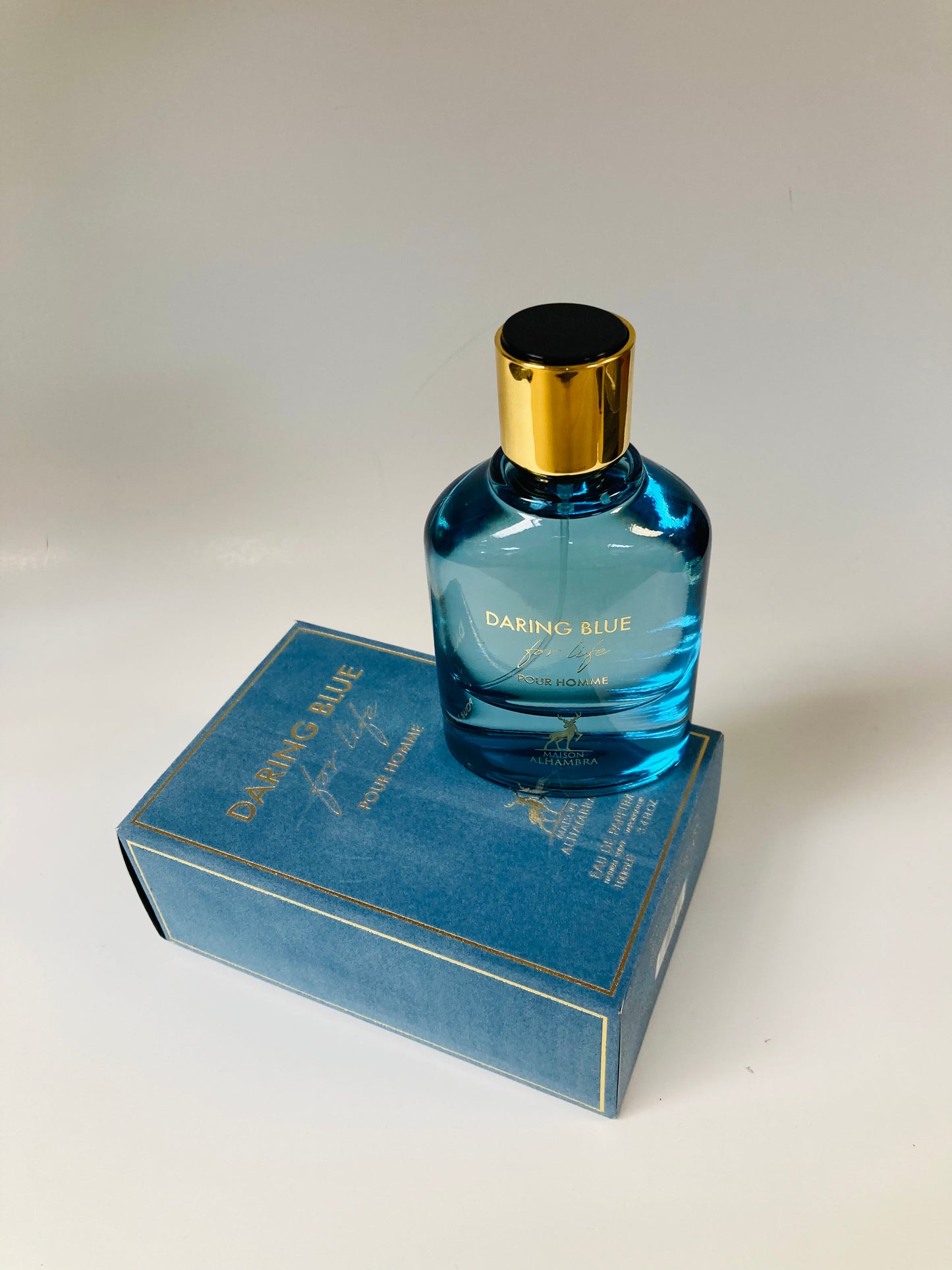 Daring Blue For Life Eau de Parfum 100 ml/3.4 Fl.oz For Men by Maison Alhambra