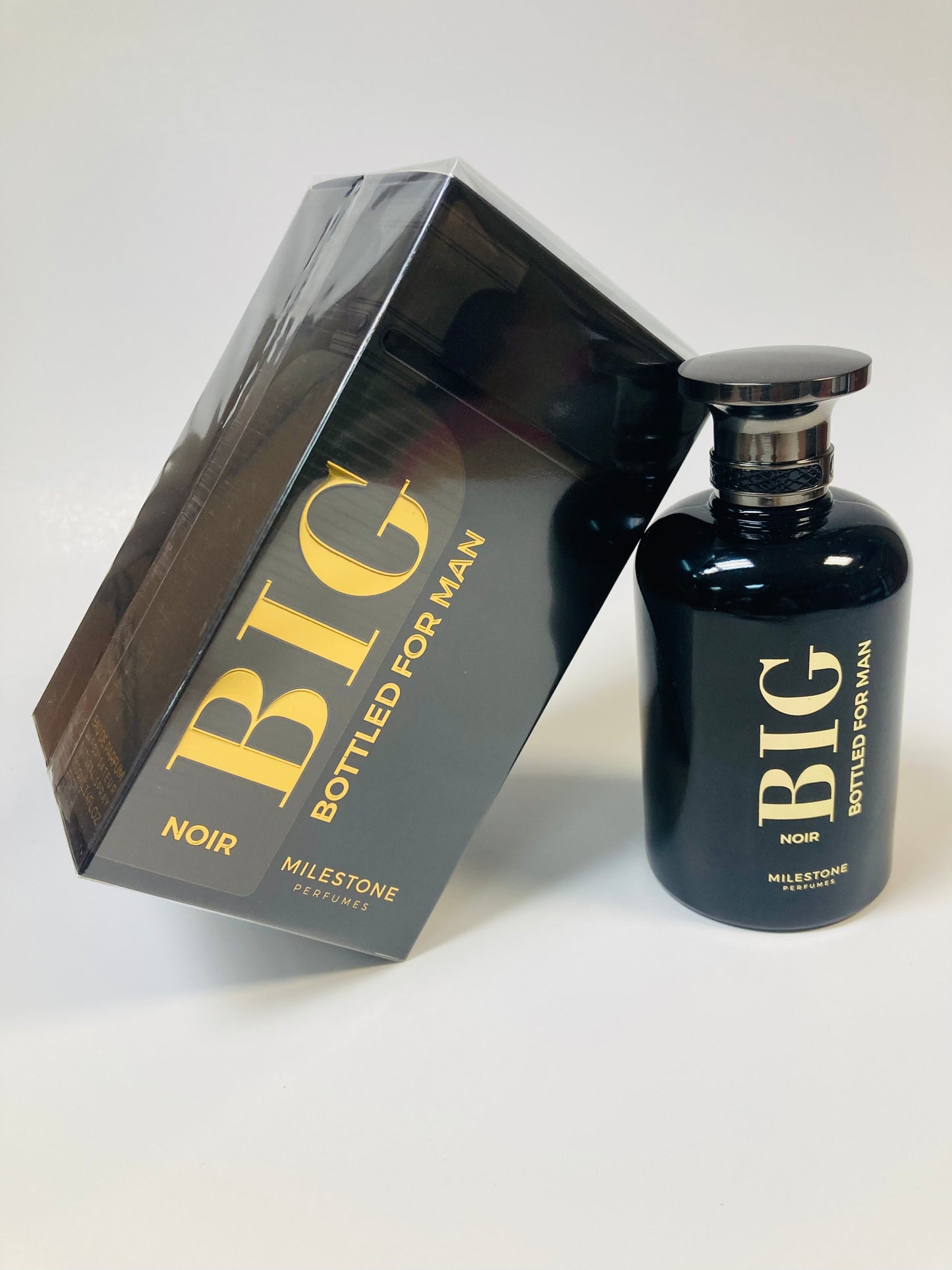 MILESTONE PERFUMES BIG BOTTLED NOIR FOR MEN 100ML 3.4oz