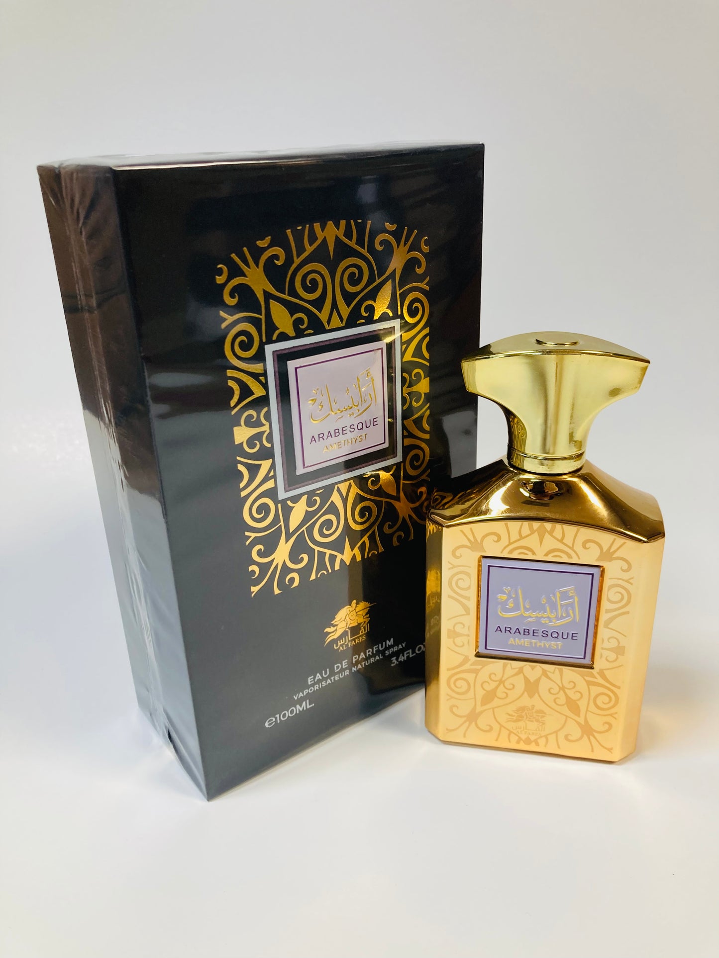 AL FARES'S "ARABESQUE AMETHYST" 3.4 fl oz Eau De Parfum